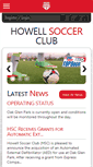 Mobile Screenshot of howellsoccerclub.com